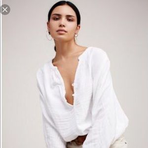 CP Shades x Free People Doublecloth Solid Top